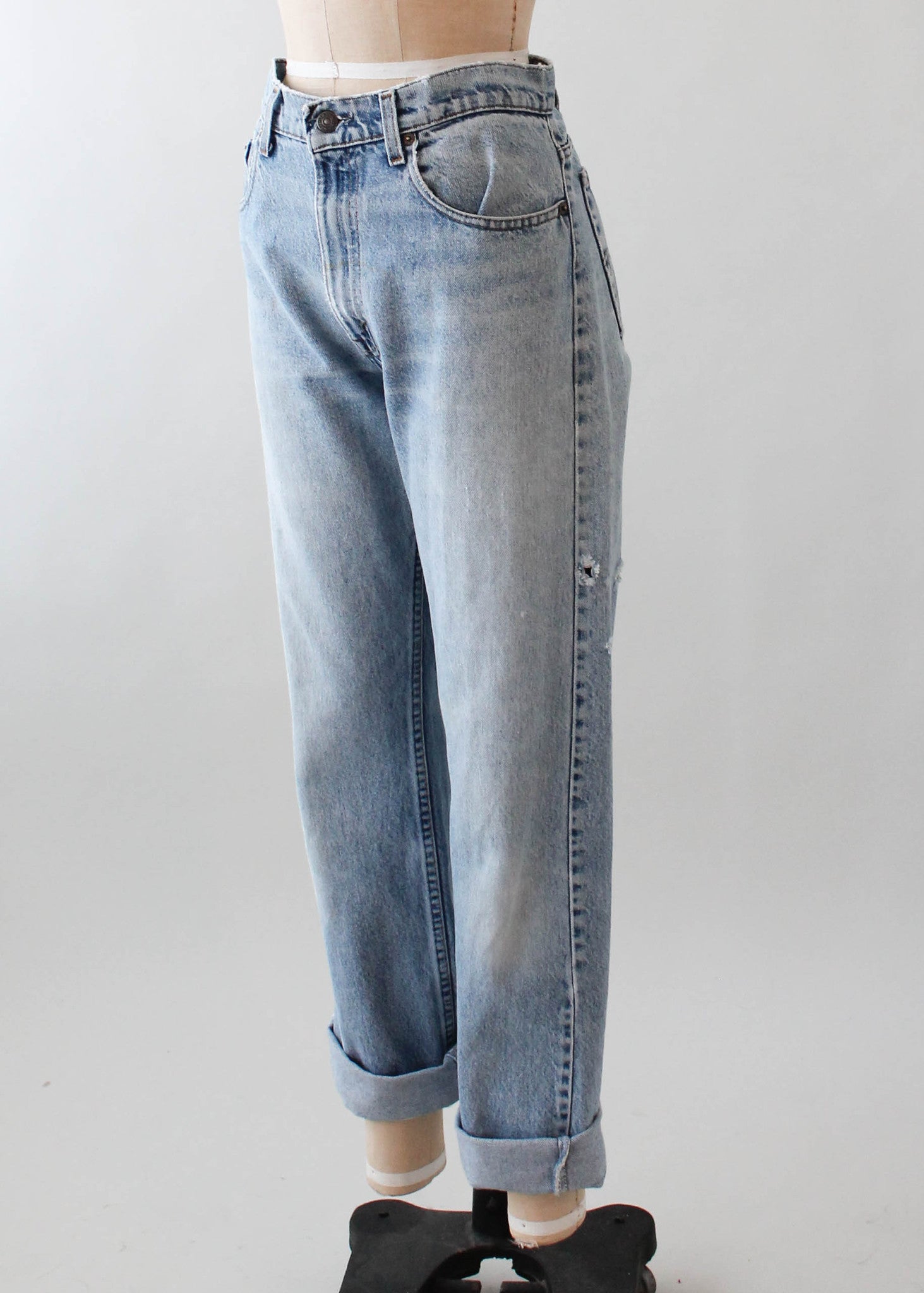 Vintage 1980s Distressed Levi's Jeans - Raleigh Vintage