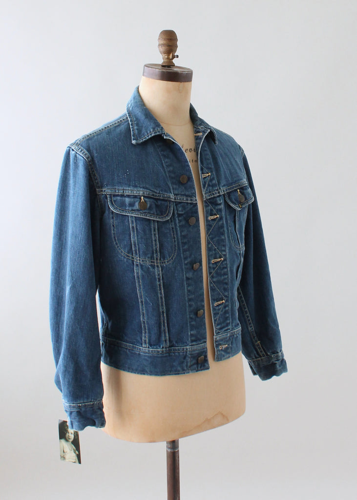 Vintage 1960s LEE Denim Jean Trucker Jacket | Raleigh Vintage