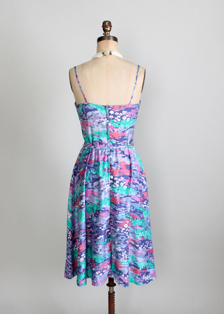 Vintage 1970s Malia Ruffle Neck Sundress | Raleigh Vintage