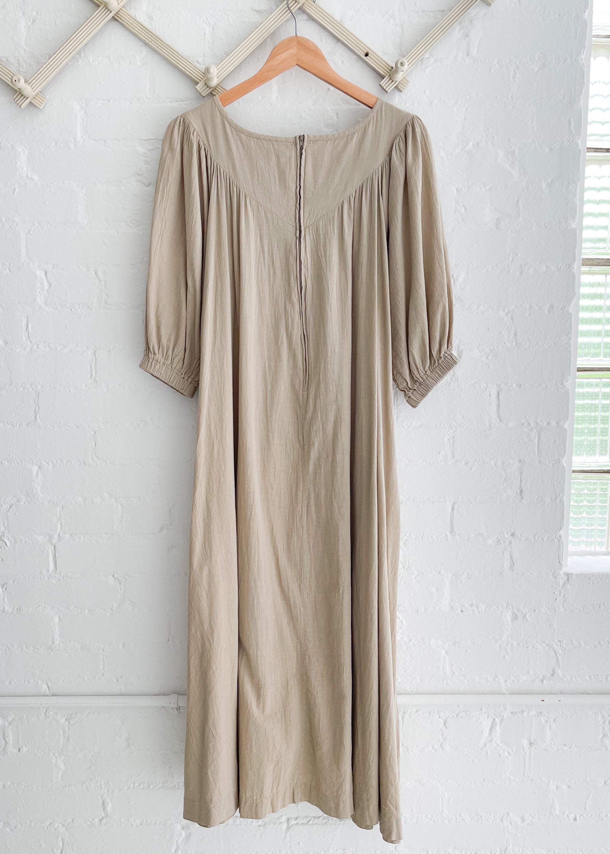 Vintage 1970s Everyday Neutrals Dress