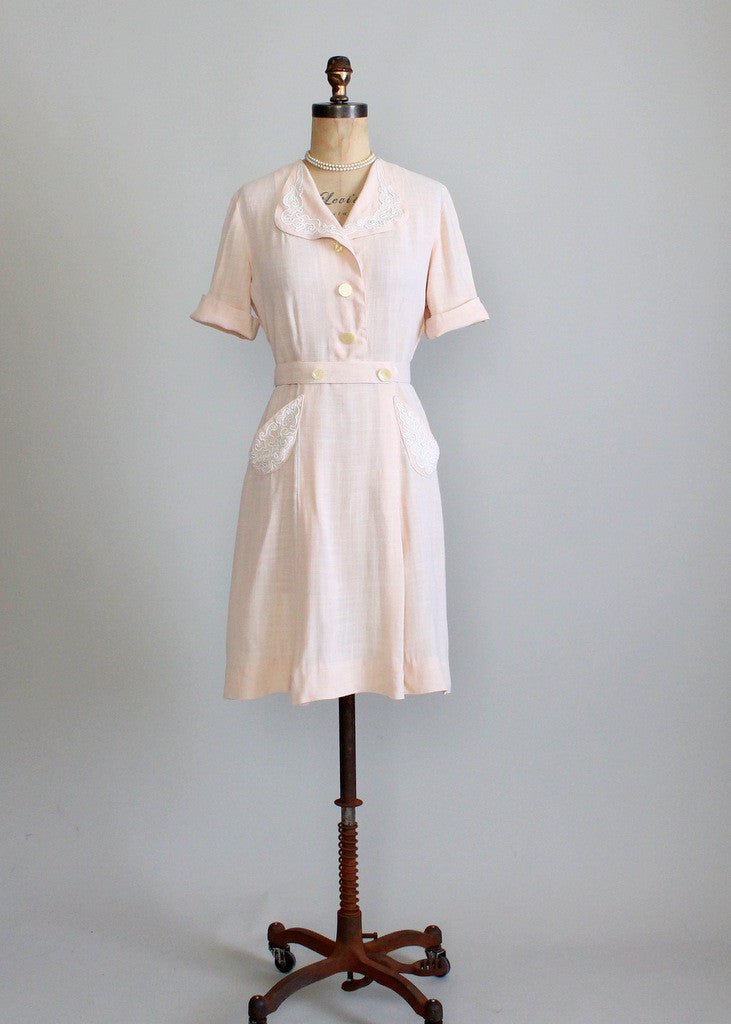 1940s summer dress