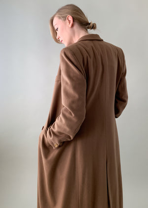 armani camel coat