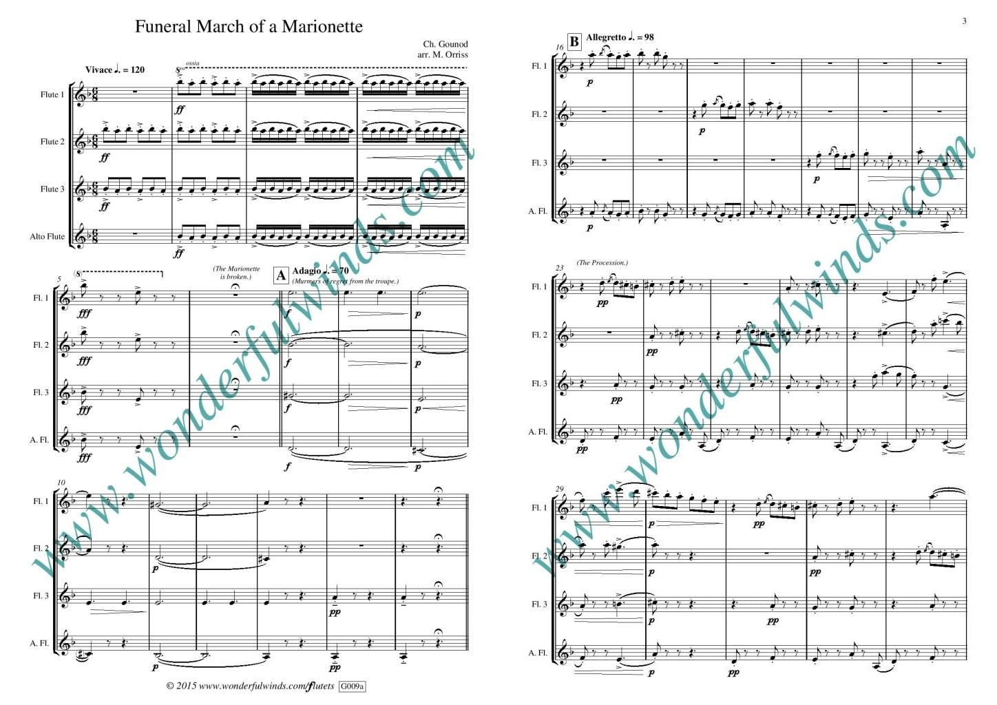 G009a Funeral March Of A Marionette Gounod Ch Pdf Download