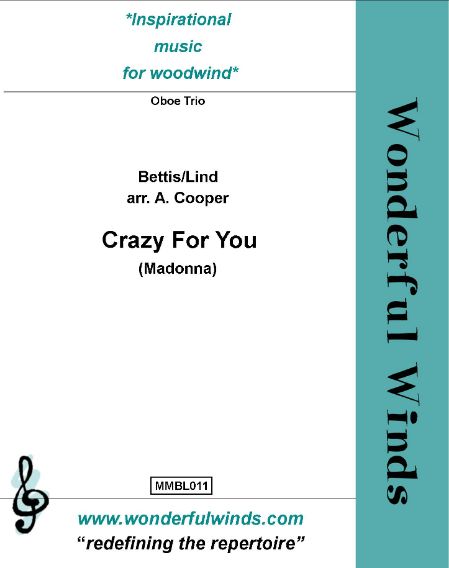 Mmbl011 Crazy For You Bettis J Wonderful Winds