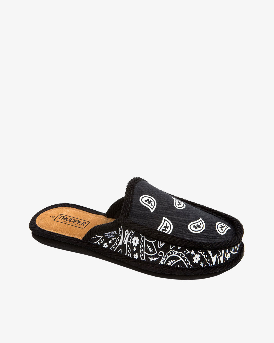 Trooper America Black Bandana Slide 