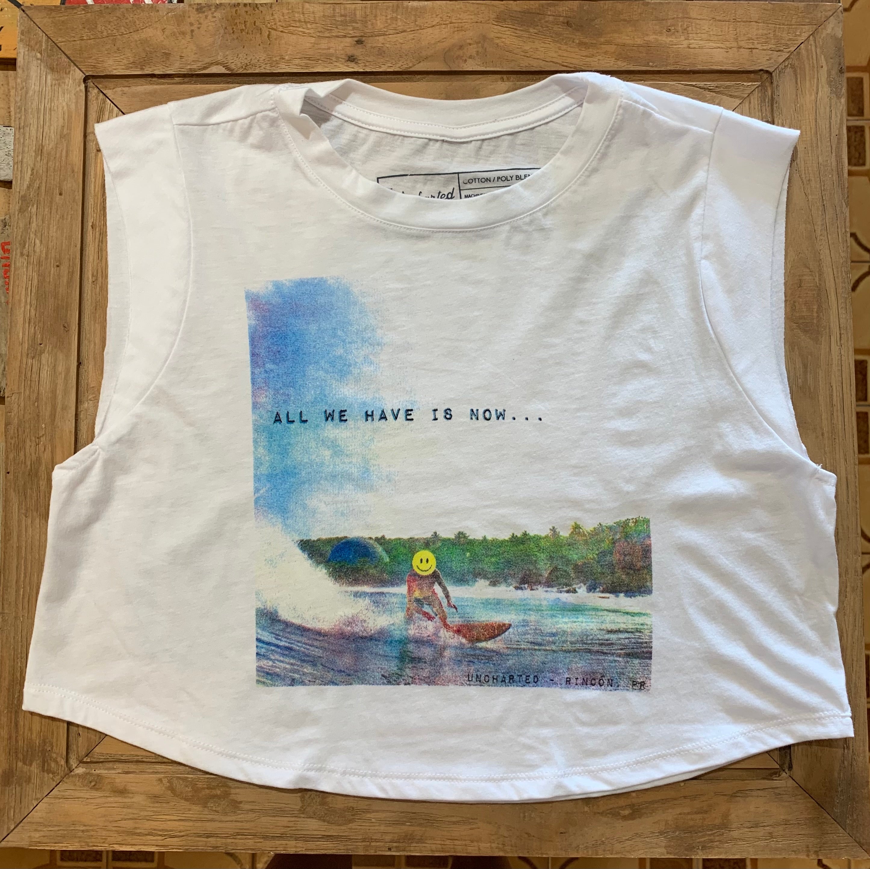 All We Have Is Now Cropped Tee