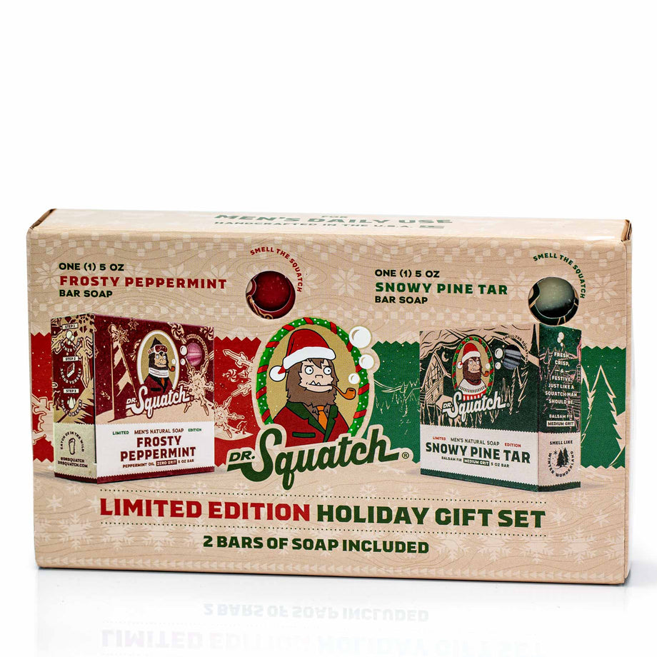 Dr. Squatch Limited Edition Bars (Frosty Peppermint), 5 ounces