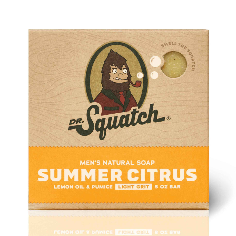 Dr. Squatch Coconut Castaway Men's Natural Bar Soap