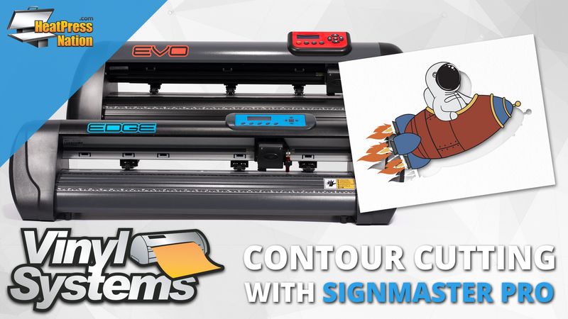 how to contour cut signmaster pro
