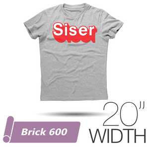 Siser BRICK 600 Heat Transfer Vinyl - 20