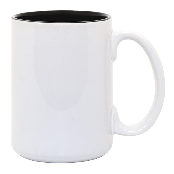 Shop Now for Bulk Sublimation Mugs - 12 Pack of 15oz Red Inner Color  Charging Mugs - Foam Support Shipping Boxes! - Mugsie