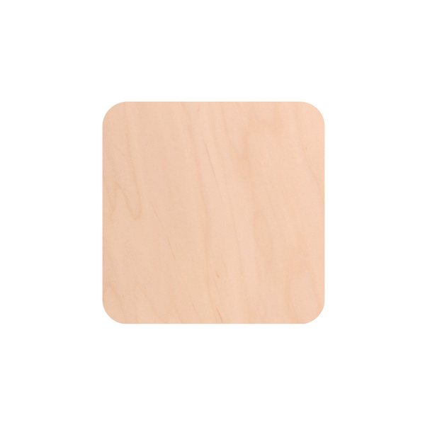 Unisub 3.75 Round Sublimation Hardboard Coaster with Cork Back