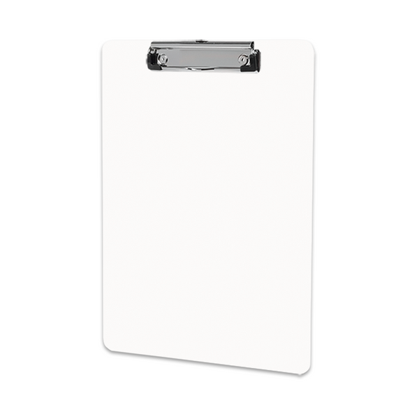 Unisub 9 x 12.5Sublimation MDF Hardboard Clipboard with Flat Clip