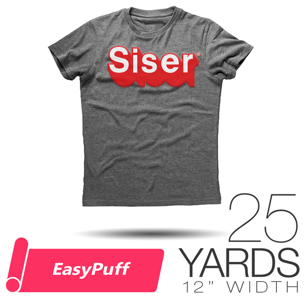 Siser EasyPuff Heat Transfer Vinyl - 12 x 50 Yards