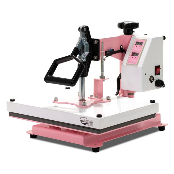 Heat Press Nation CraftPro 15 x 15 High Pressure Crafting Transfer  Machine : Pink
