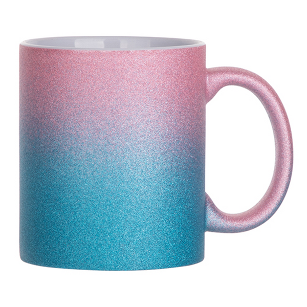 15 oz Inner & Handle Colored Mug - Pink – Blank Sublimation Mugs