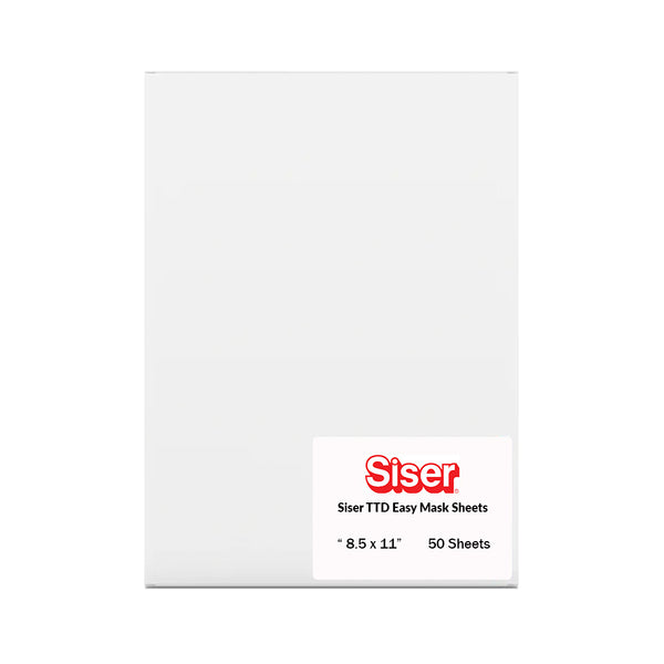Siser EasySubli Sublimation Heat Transfer Vinyl 8.4 inch x 11 inch - 50 Pack
