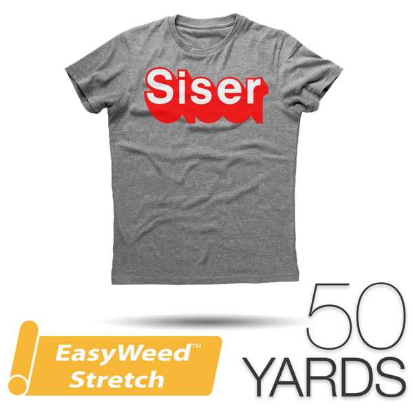 Siser EasyWeed HTV Iron On Heat Transfer Vinyl 15 x 6ft (2 Yards