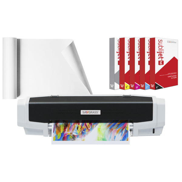 Sawgrass SG500 Sublimation Printer & CraftPro Heat Press Bundle