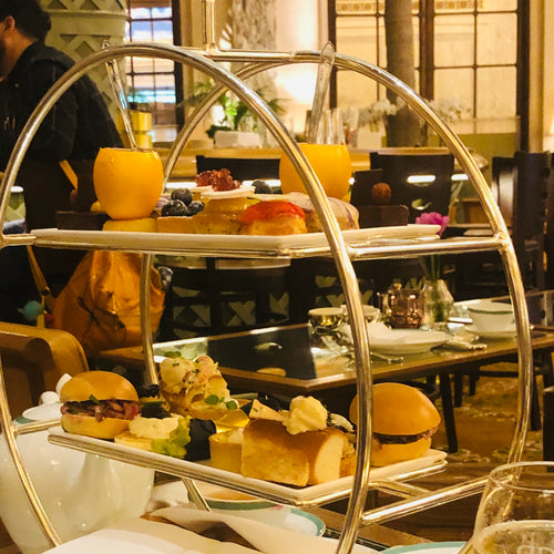 High Tea at the Plaza, New York