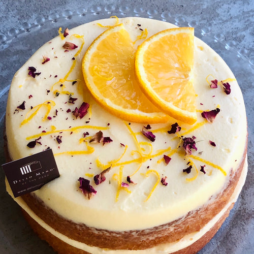 A Dello Mano Orange Almond cake