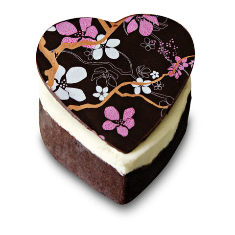 Dello Mano Cupid's Brownie Heart - handmade 