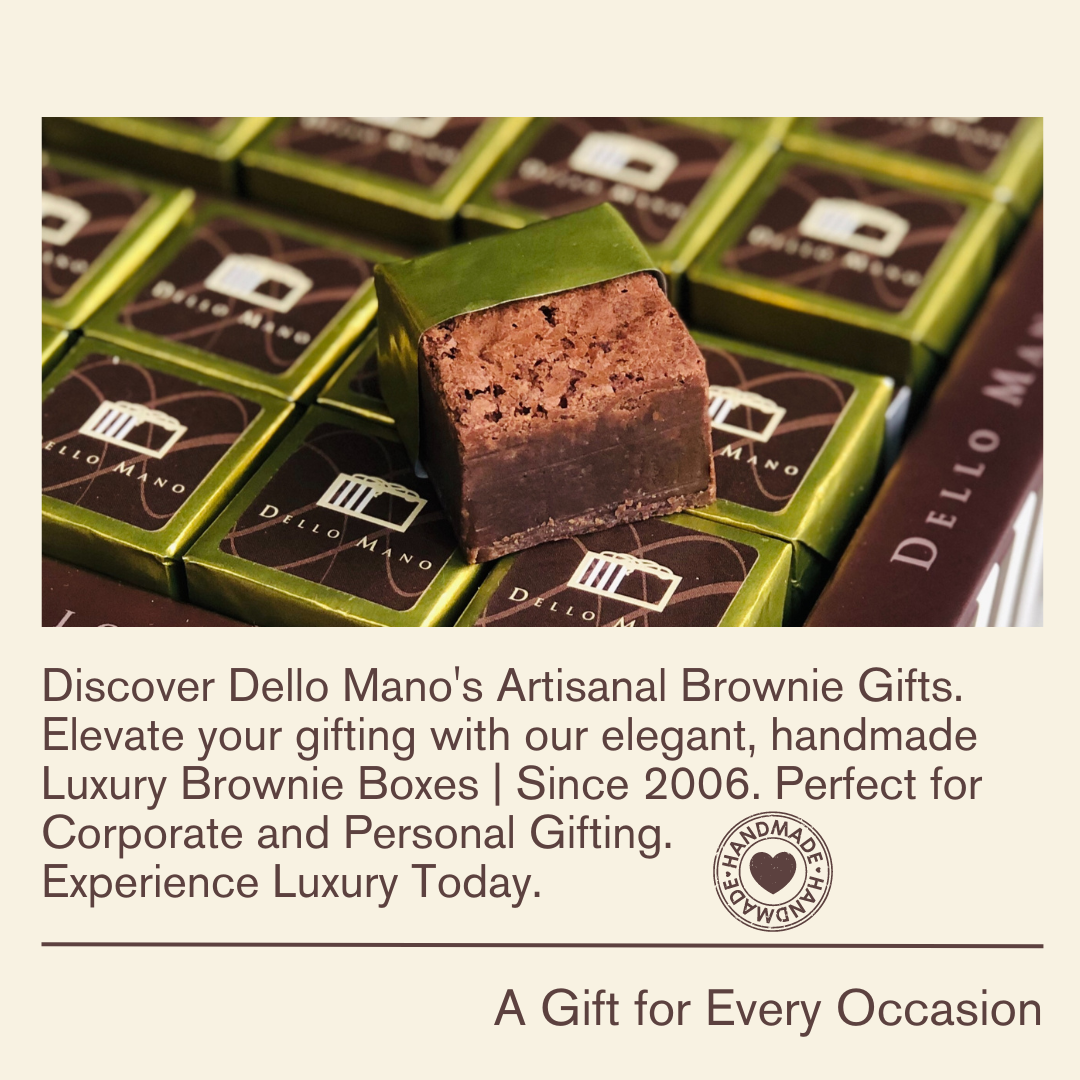 Dello Mano Luxury Brownie Gift Box