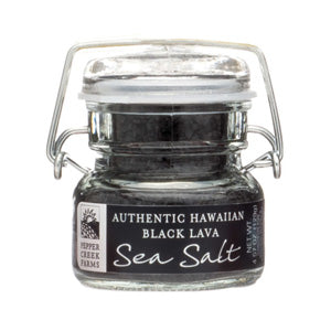 Pepper Creek Farms hawaiian black lava sea salt