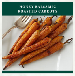 Stonewall Thanksgiving Recipe - Honey Balsamic Roasted Carrots