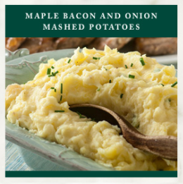 Stonewall Thanksgiving Recipe - Maple Bacon Mashed Potatoes