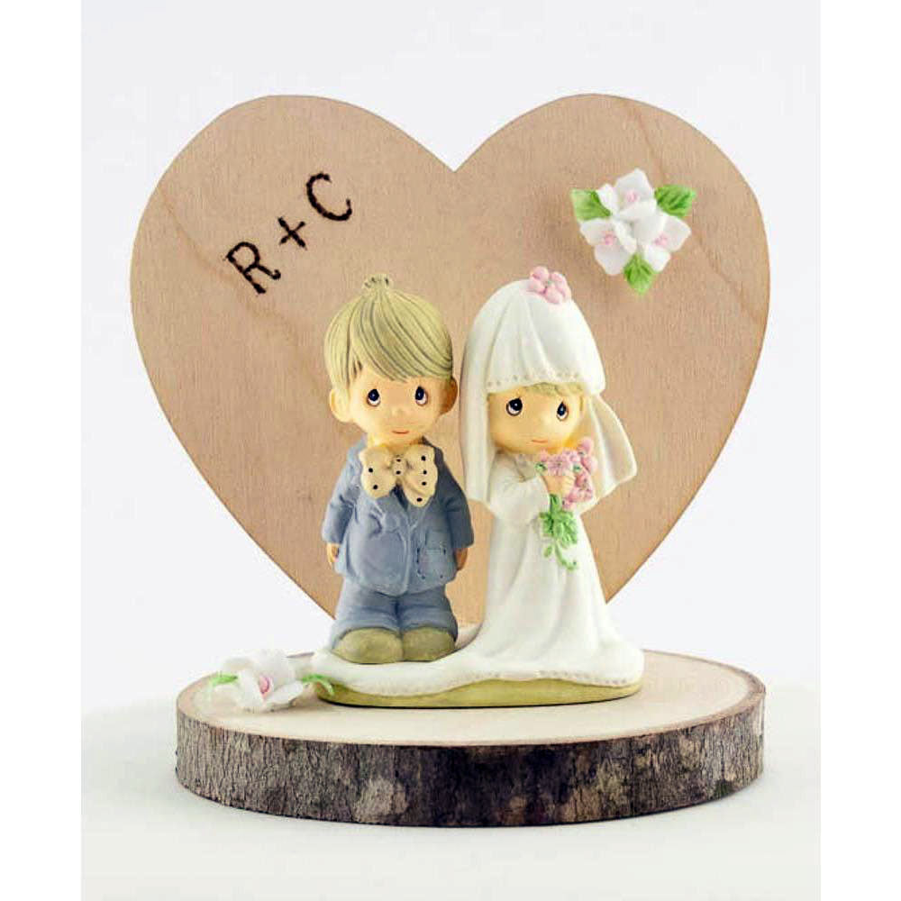 Precious Moments Rustic Wedding Cake Topper Wedding Collectibles