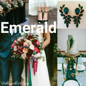 Emerald Gemstone Inspired Weddings