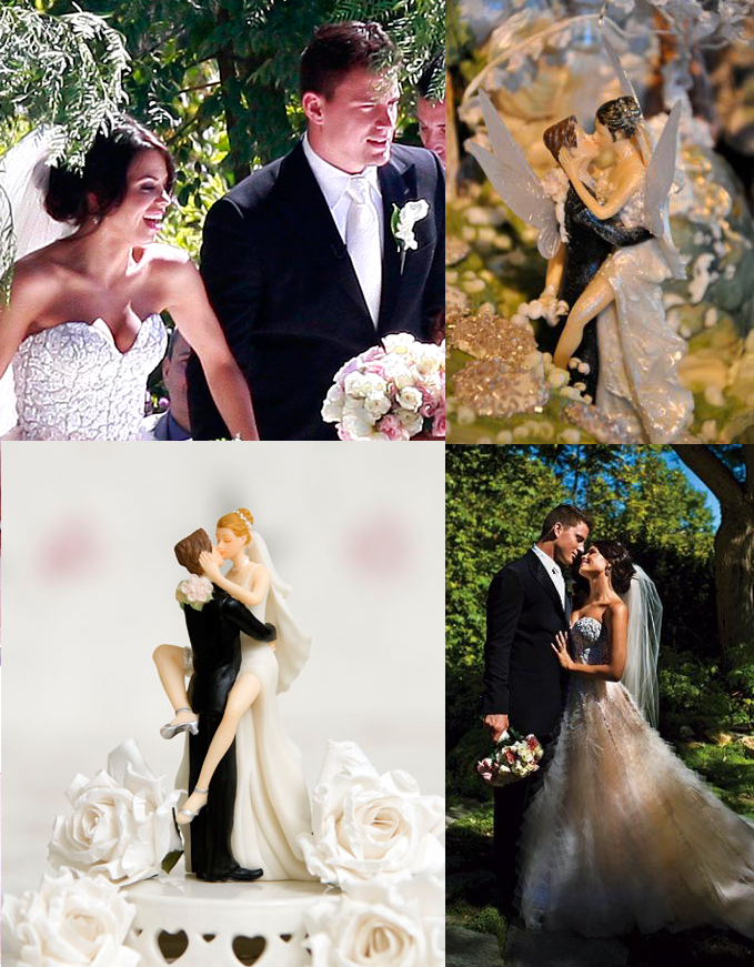 Jenna Dewan and Channing Tatum’s Wedding Cake Topper