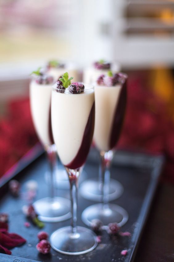 Want a Quick, Easy, Elegant Dessert -This no fail cranberry panna cotta recipe is an Italian dessert that you can make at least two days ahead.