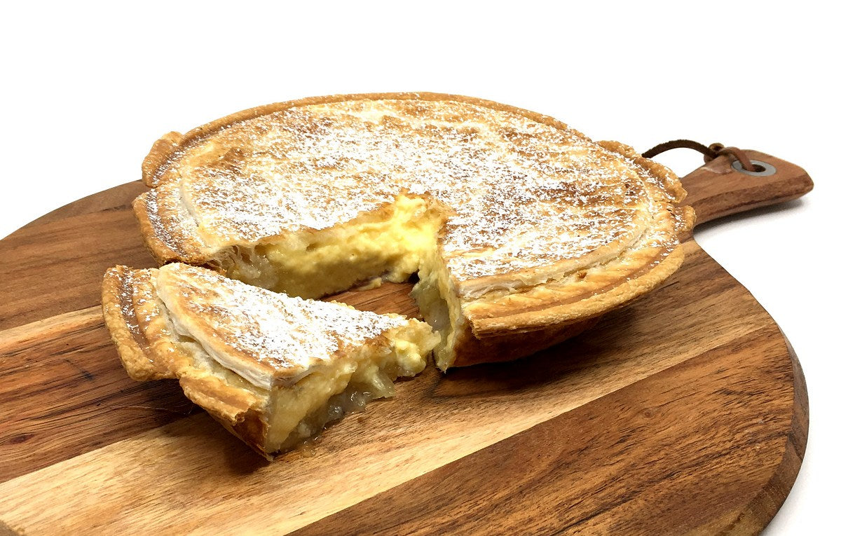 Pineapple Custard Family Pie