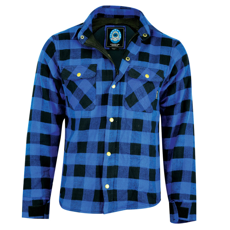 Johnny Reb Men's Waratah Protective Shirt | Blue