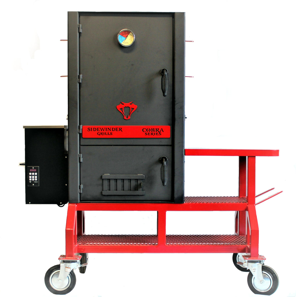 wood vertical smoker