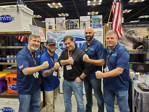 ICEY-TEK USA Coolers supports Navy SEAL FUND Thomas Dzerian with ICEY-TEK CEO Patrick Mudge