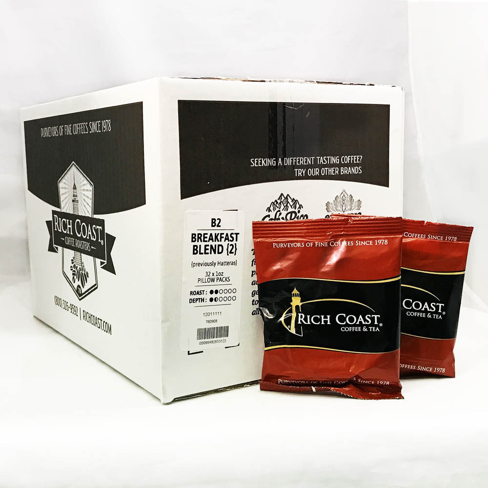 Breakfast Blend - Pillow Packs (ground coffee)