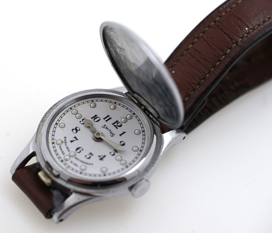 SMITHS EARLY BRAILLE FULL HUNTER WRISTWATCH 1950'S – smithswatches