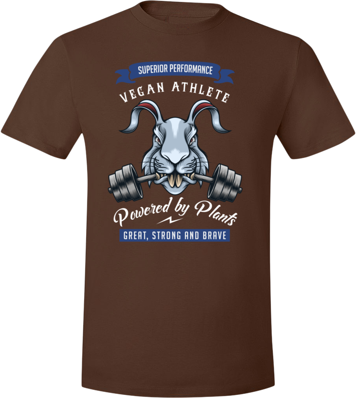 vegan athlete t shirt