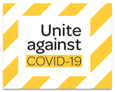 Unite against covid-19 nz sign