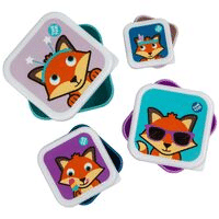 Fox nesting snack boxes