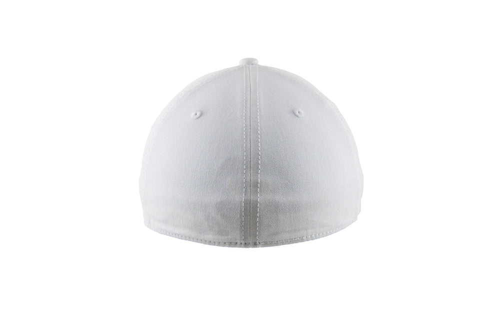 Blank Stretch Fit Cap - Real Fit - White - HATCOcaps.com