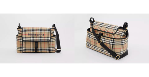 Burberry diaper bag 