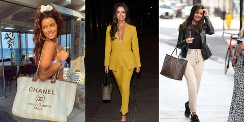 Molly-Mae carries giant £1.8k Louis Vuitton bag as she enjoys