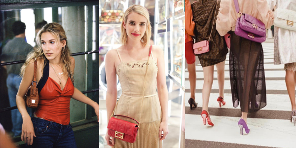 Sarah Jessica Parker, Emma Roberts i stylizacje uliczne z Fendi Baguette