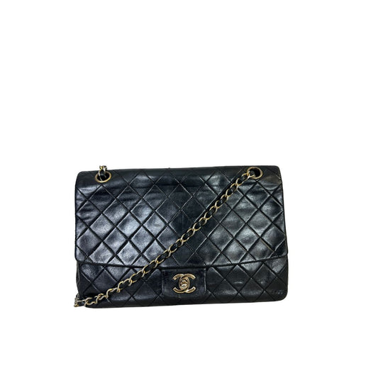 Chanel Classic Double Flap Bag Medium Lambskin Leather – l'Étoile