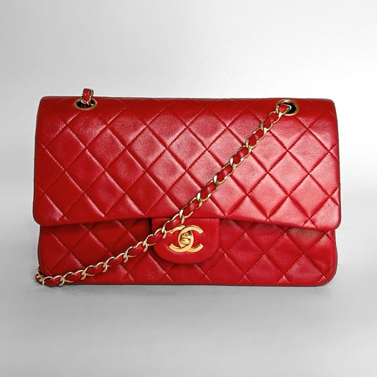 Chanel Classic Double Flap Bag Medium Lambskin Leather – l'Étoile de Saint  Honoré