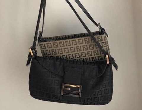 Fendi Baguette Musta laukku Etoile Luxury Vintage